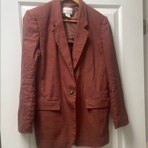 Club Monaco Terracotta Blazer